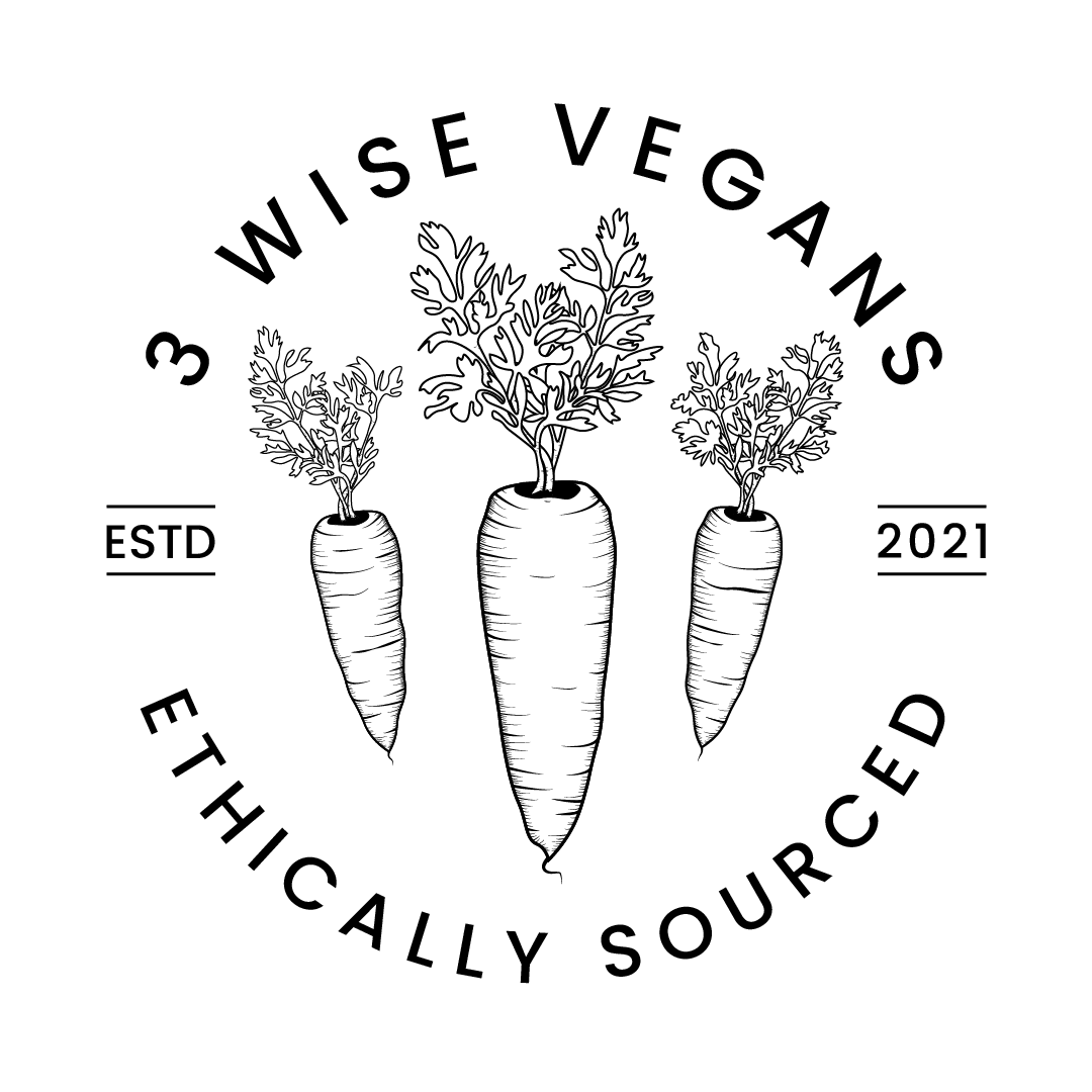 3 Wise Vegans Logo White(1)