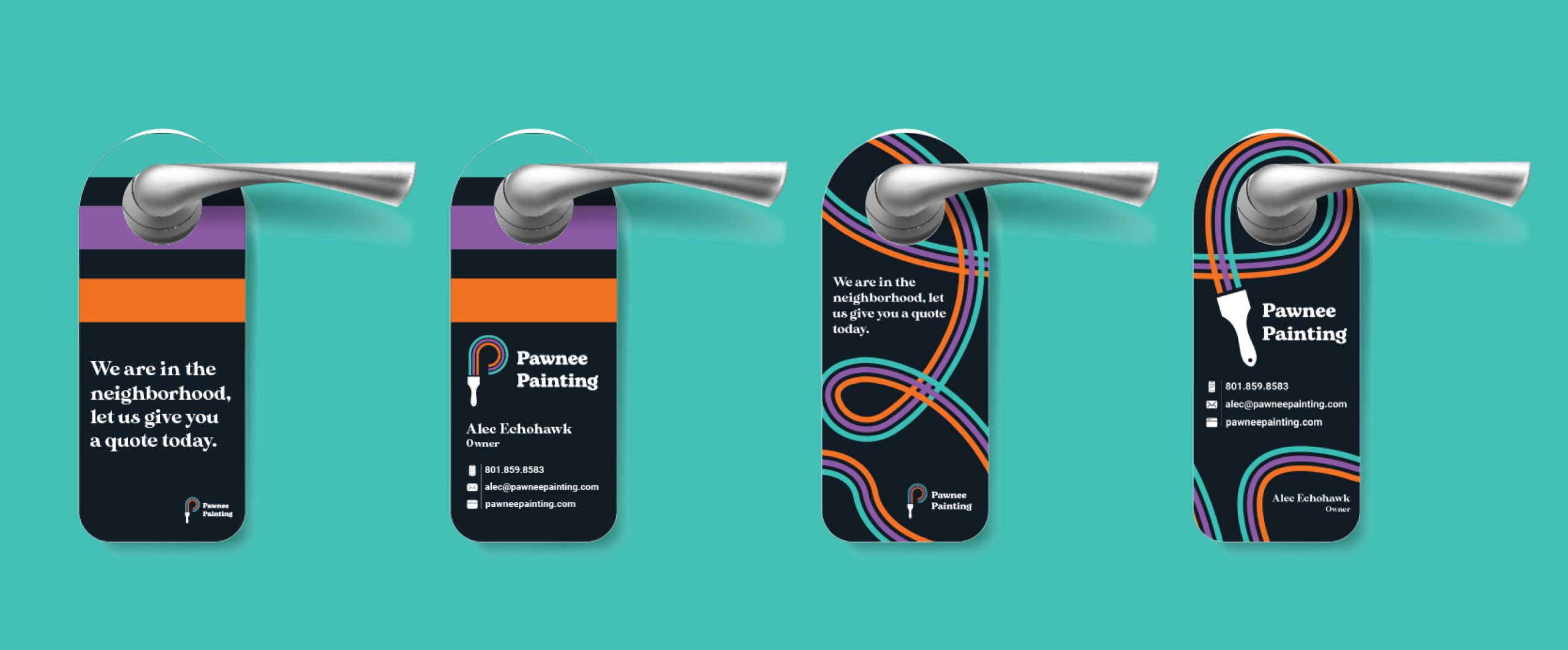 Door Tags Mockup