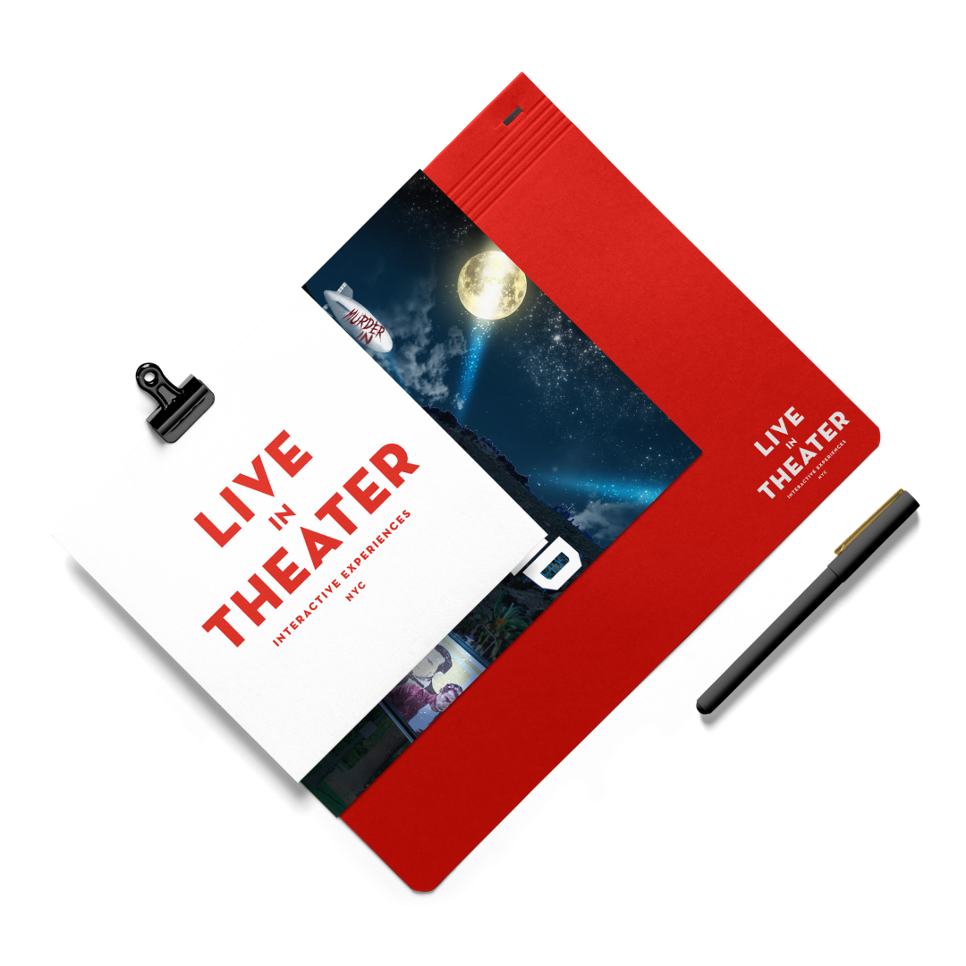 Live In Theater folderMockup Live In Theater folderMockup