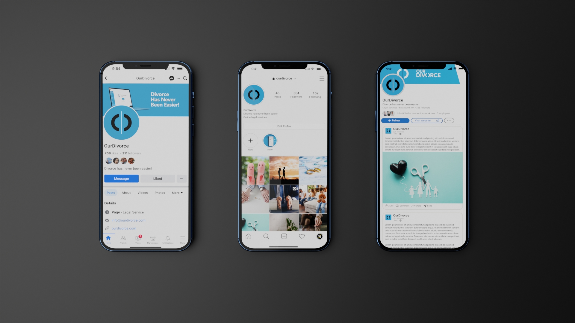 iPhone Socials Mockup
